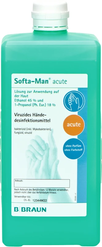 Softa-Man® acute  Spenderflasche  1 Liter