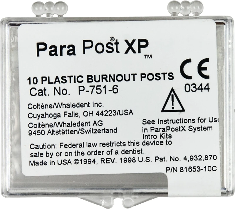 ParaPost® XP Ausbrennstifte  Nachfüllpackung  10 Stück Ø 1,5 mm
