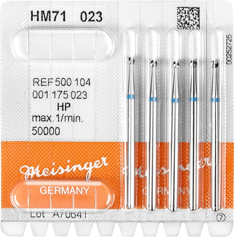HM-Bohrer 71  Packung  5 Stück HP, Figur 001, ISO 023