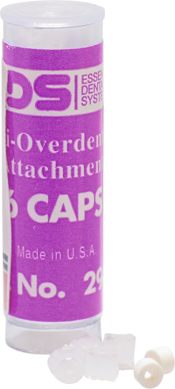 Flexi-Overdenture Attachment-Kappen  Packung  6 Stück