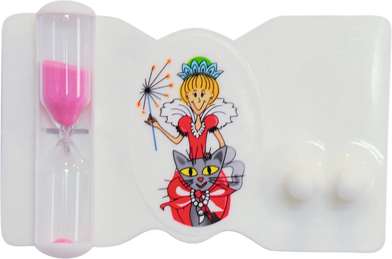 Zahnbürstenhalter mit Uhr  Stück  Fee