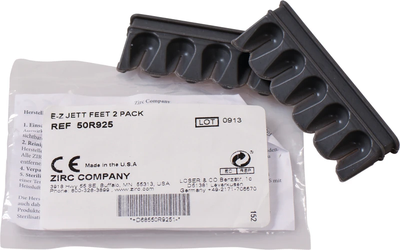 E-Z Jett Kassetten Einsätze  Packung  2 Stück für E-Z Jett Kassetten, autoclavierbar bis 136 °C