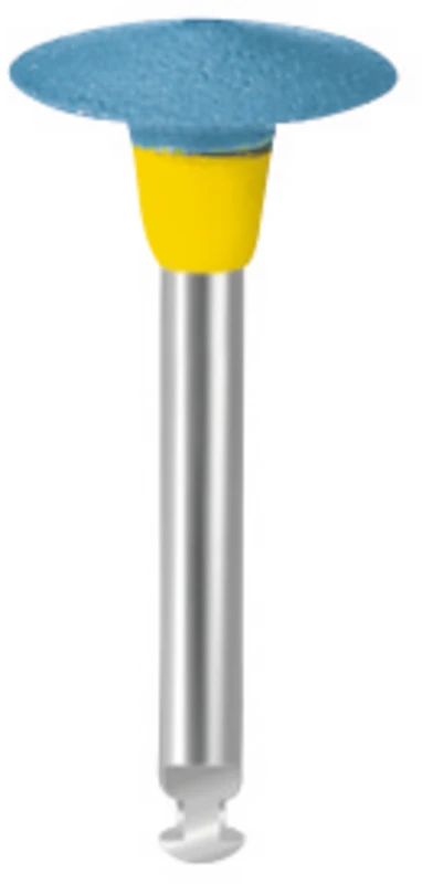 EVE DIAPOL®  Stück  blau grob, RA, Figur Linse, 10 x 2,5 mm