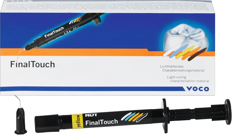 FinalTouch  Packung  1,5 g Spritze gelb, Zubehör