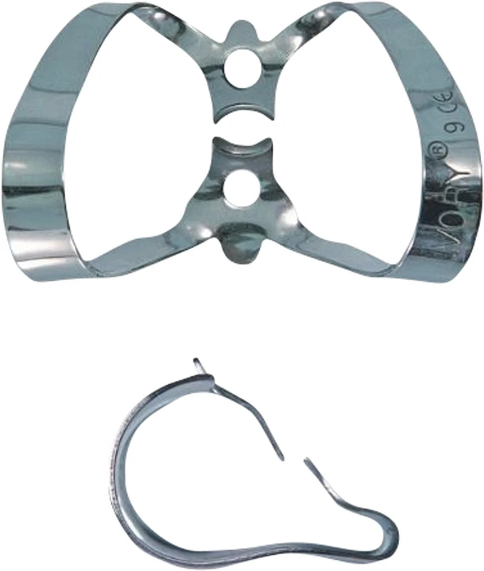 Ivory® Klammer   Stück  Form 9, Labial-Klammer für Frontzähne und Prämolaren