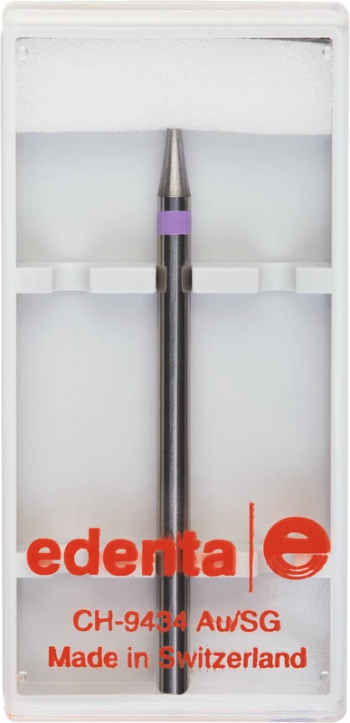 HM-Fräser Schliff 24  Stück  Spiralverzahnung, violett fein, HP, Figur 196, 4 mm, ISO 010