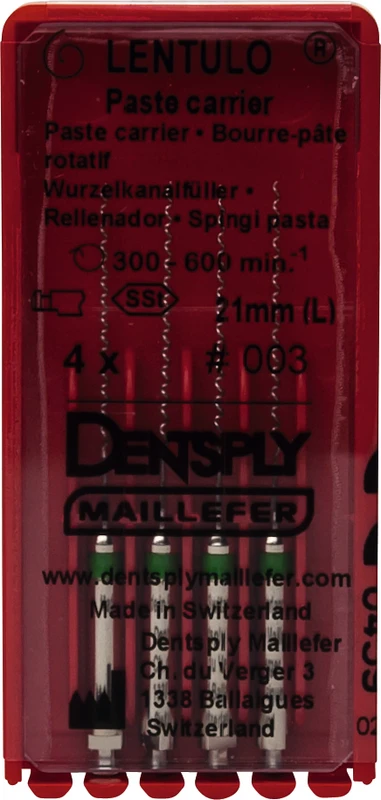 Wurzelkanalfüller   LENTULO®    Packung  4 Stück 21 mm, Gr. 3