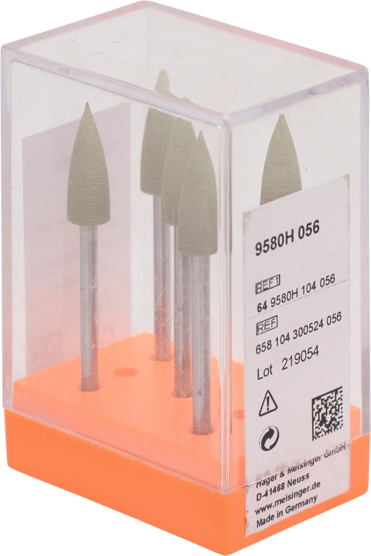 Kunststoffpolierer 9580  Packung  5 Stück gelb, HP, Figur 300, 16 mm, ISO 056