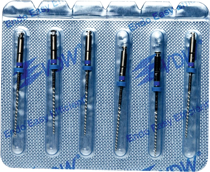 FlexMaster® Instrumente  Packung  6 Stück 25 mm, Taper.02 ISO 060