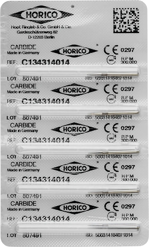 HM-Finierer C134  Packung  5 Stück FG, Figur 164, 6 mm, ISO 014