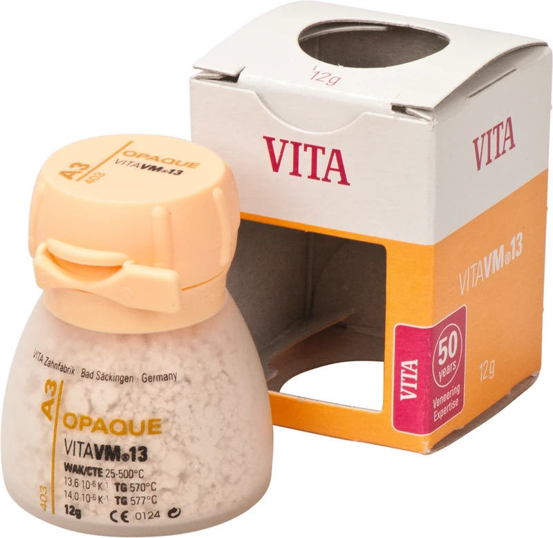 VITA VM® 13 classical A1-D4®  Dose  12 g Pulver opaque A3