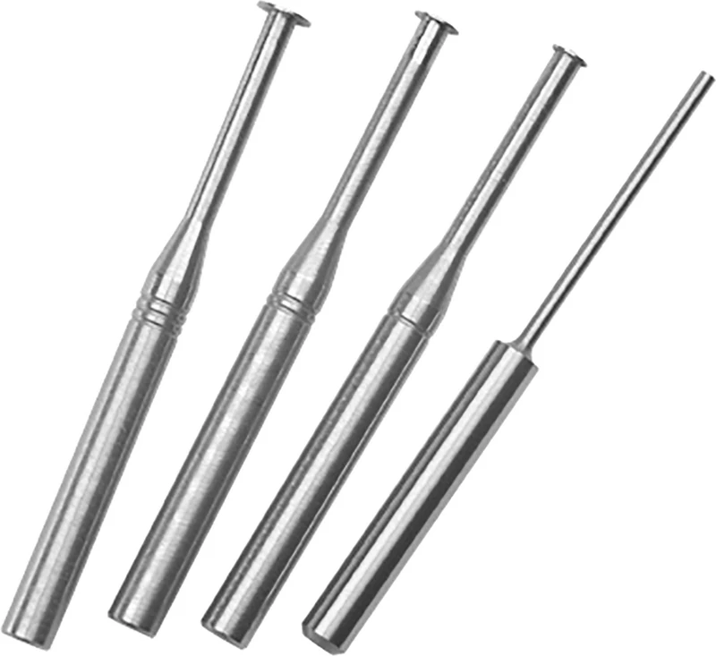 Vermessungsset nach Ney  Packung  1 Sucherstift, 3 Taster (0,25 mm, 0,5 mm, 0,75 mm)