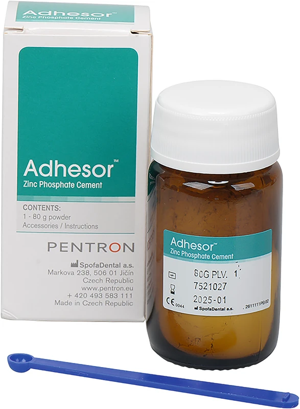 Adhesor  Packung  80 g Pulver shade 1, weiß