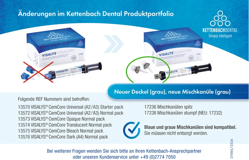 Visalys® CemCore  Normal pack  universal (A2\A3)
