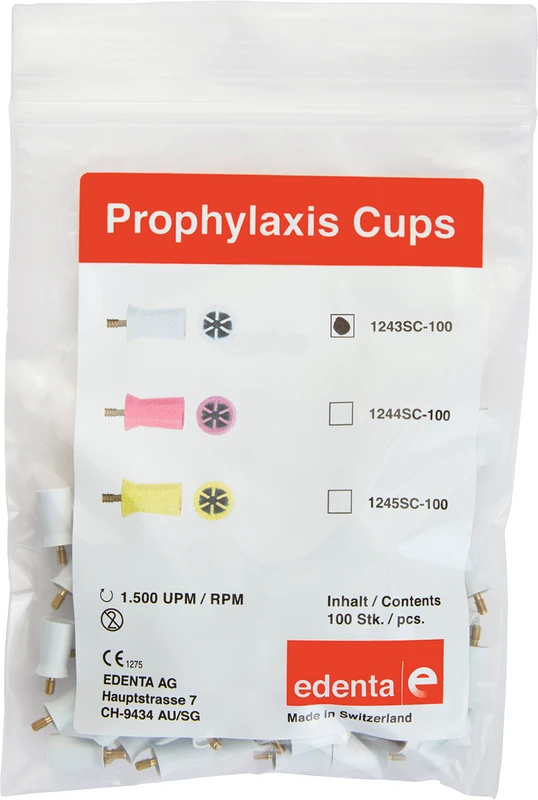 Screw-In Cups  Packung  100 Stück weiß ISO 060
