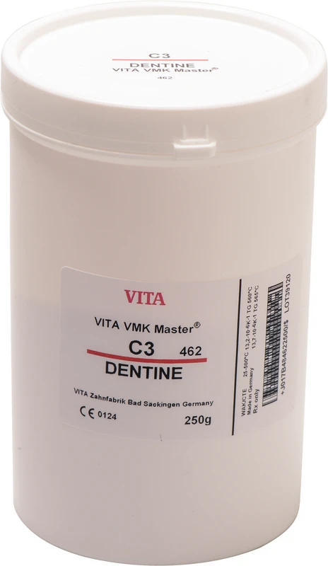 VITA VMK Master® VITA classical A1-D4®  Dose  250 g Pulver dentin C3