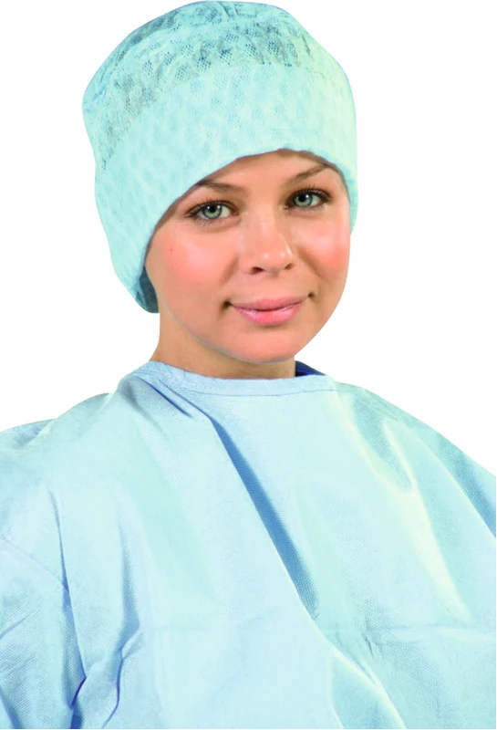 OP-Haube  Packung  100 Stück hellblau