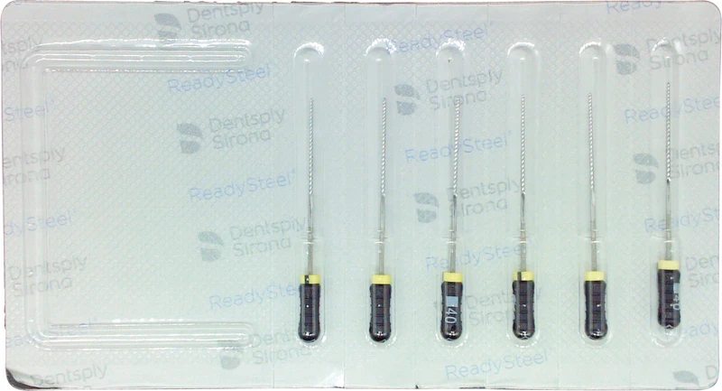 READYSTEEL K-Files  Packung  6 Stück 31 mm ISO 040