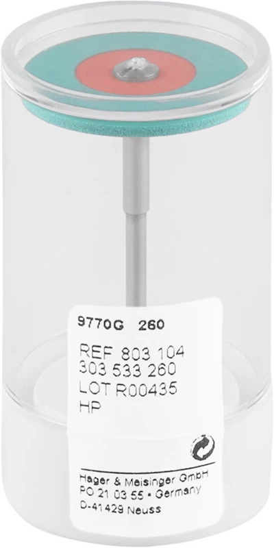 Diamantpolierer 9770  Stück  grün ISO 260, HP