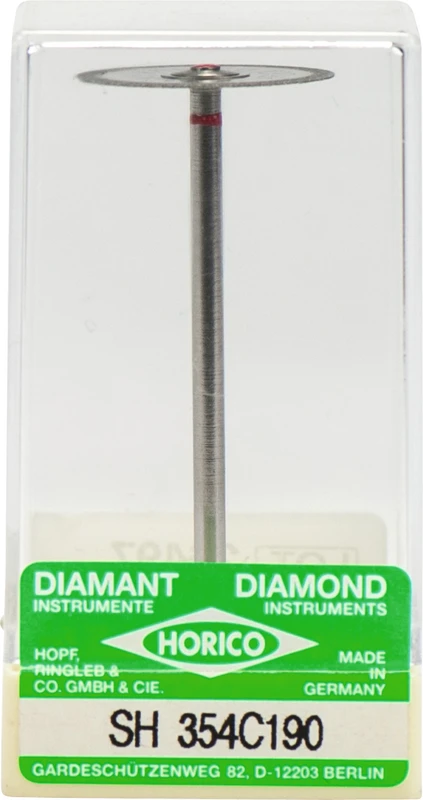 SINTER DIAFLEX® 354  Stück  doppelseitig, flexibel, rot fein, HP, Figur 354, 0,25 mm, ISO 190