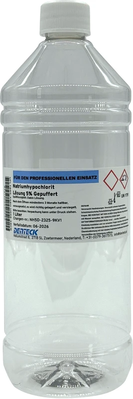 Natrium Hypochlorit   Flasche  1 Liter 5%