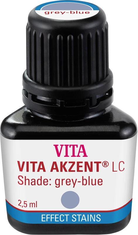 VITA AKZENT® LC  Flasche  2,5 ml Effektfarben effect stains graublau