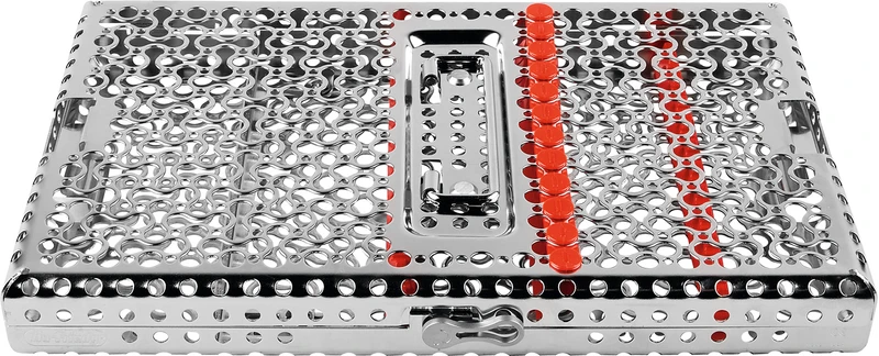 IMS Container Kassette  Stück  für 12 Instrumente, rot