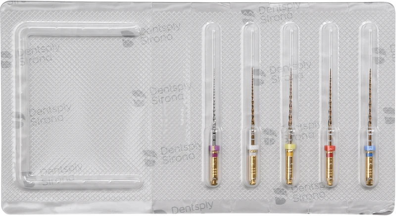 ProTaper Ultimate  Sortiment  5 Stück 25 mm (Slider, Shaper, F1, F2, F3)