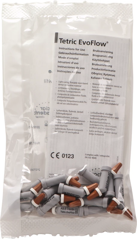 Tetric EvoFlow®  Packung  20 x 0,2 g Cavifil dentin A3,5