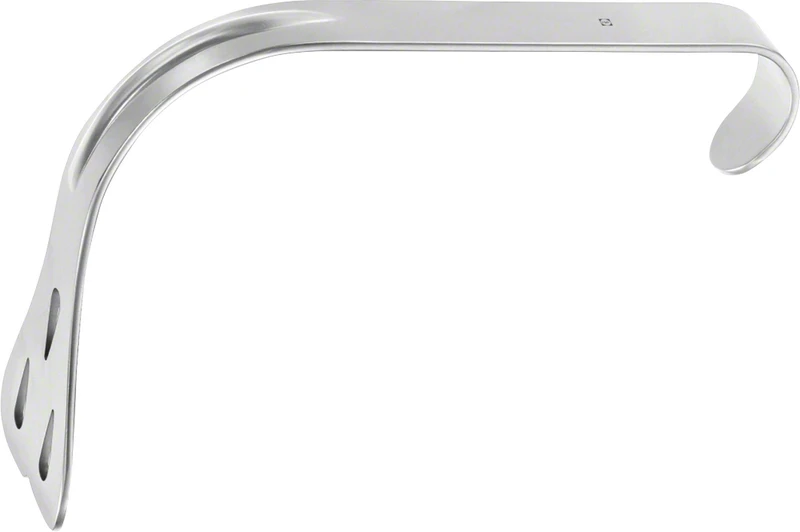 Zungenspatel nach Weder  Stück  OM237R, 125 mm, groß, gefenstert