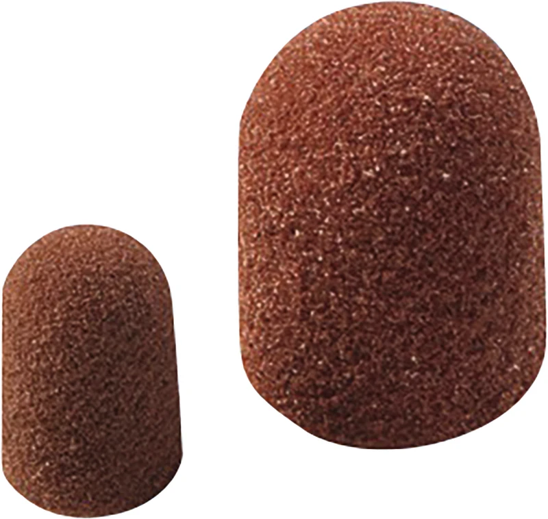 Schleifkappen  Packung  50 Stück Korn 320 für Träger 13 x 19 mm