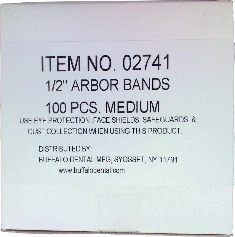 Arbor Bands Buffalo  Packung  100 Stück Größe 1\2, mittel