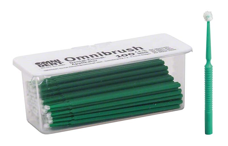 Omnibrush  Packung  100 Stück grün