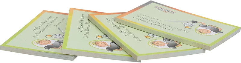 Bestellkärtchen  Pckg.  4 x 25 Stück Ritter