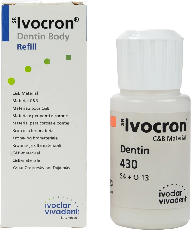 SR Ivocron®  Flasche  30 g Pulver dentin 430\4B