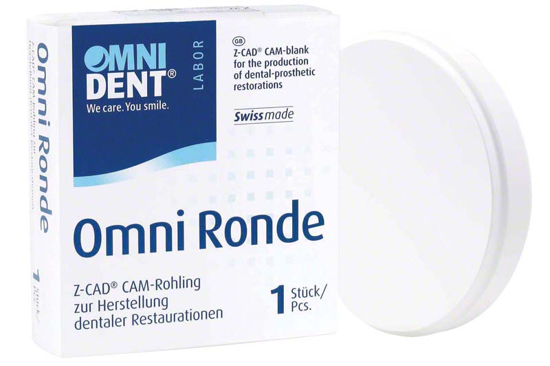 Omni Z-CAD smile Multi Ronden  Stück  Ø 98,5 mm, H 18 mm, D light