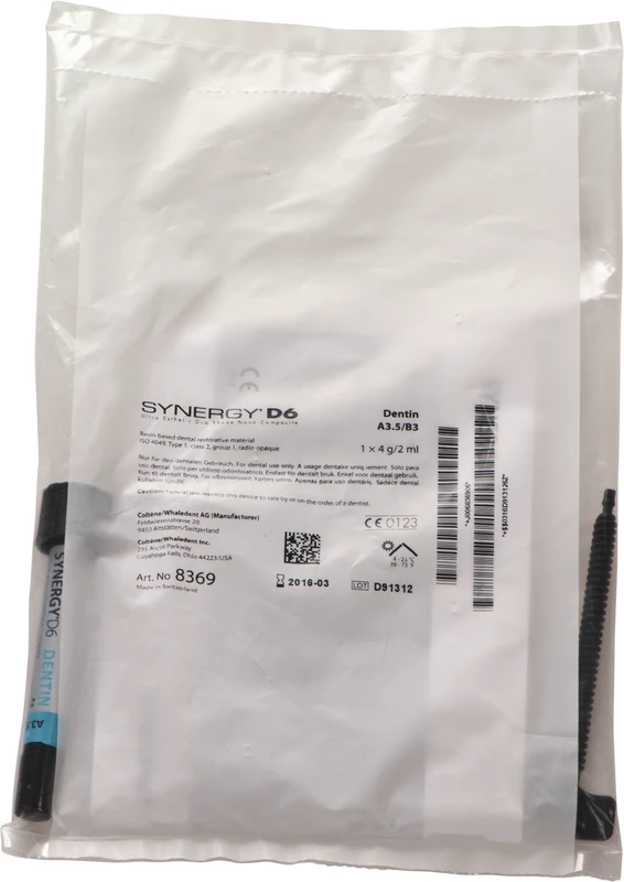 SYNERGY® D6  Spritze  4 g dentin A3,5\B3