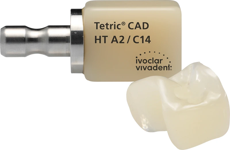 Tetric® CAD for CEREC\inLab  Packung  5 Blöcke Größe C14, A1 MT