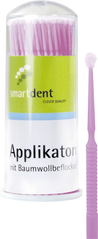 smart Applikatoren  Packung  100 Stück hell lila, ultrafein