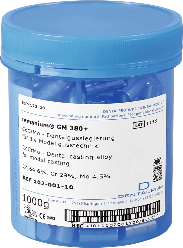 remanium® GM  Packung  1 kg federhart, 380+