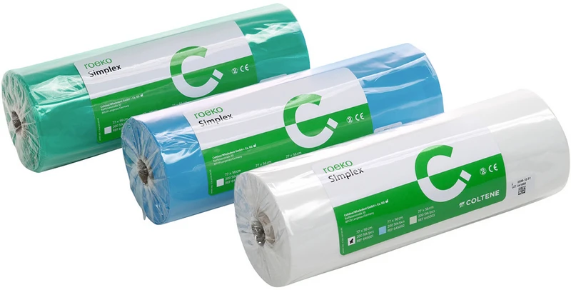 roeko Simplex  Rolle  200 Stück grün, 77 x 56 cm