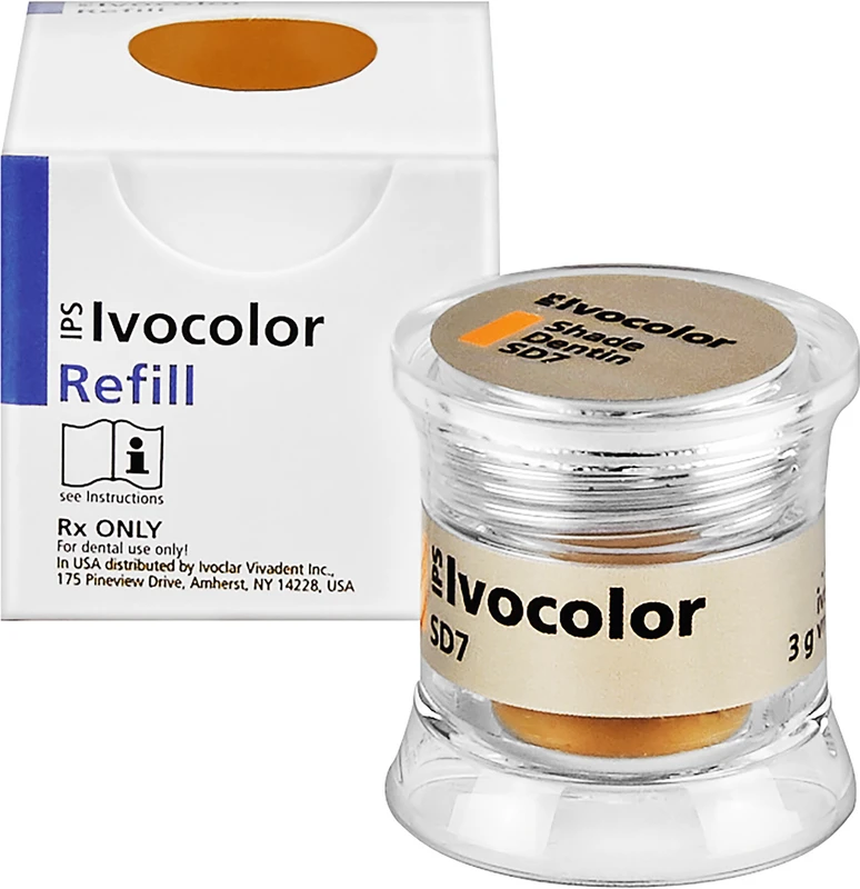 IPS Ivocolor Shade  Dose  3 g shade dentin SD7