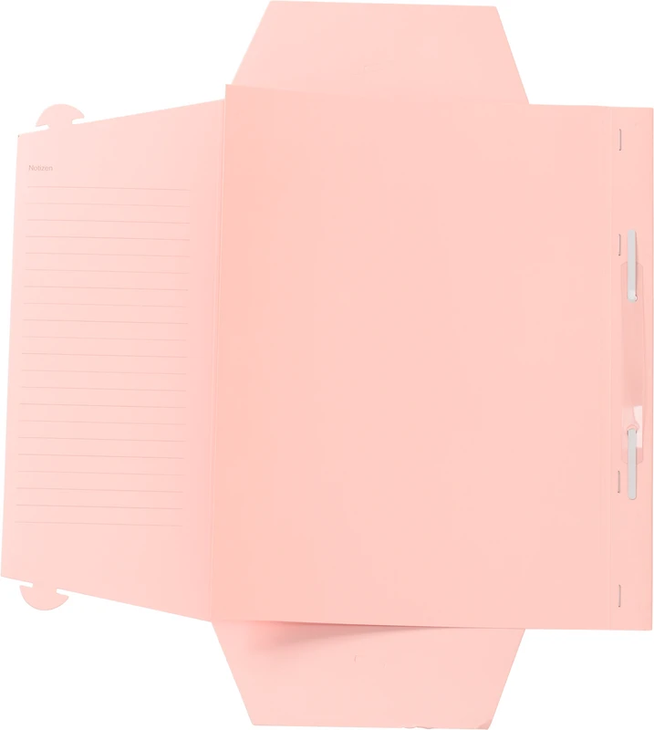 Karteimappe A4 Universal  Packung  100 Stück rosa