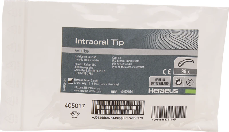 Intraoral Tip weiß  Packung  96 Stück weiß