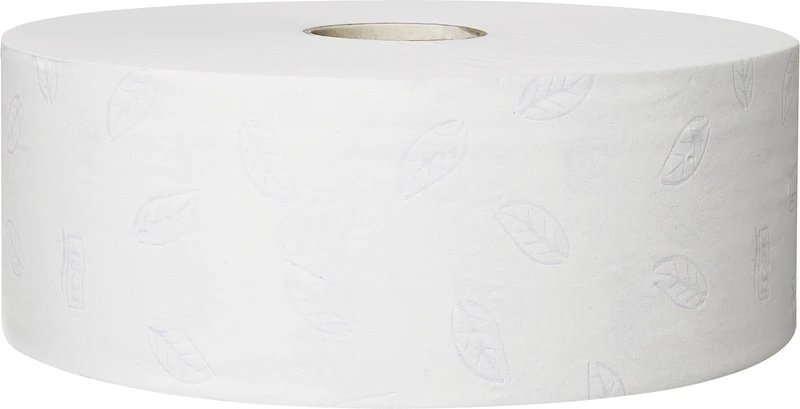 TORK® Jumbo Toilettenpapier   Packung  6 Rollen 2-lagig, 20 x 9,7 cm, weich, geprägt, weiß