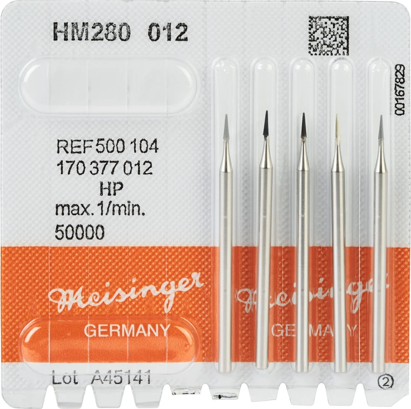 HM Stichfräser 280  Packung  5 Stück Spezialinstrument, HP, Figur 170, 4,2 mm, ISO 012