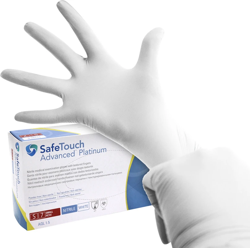 Medicom® SafeTouch® Advanced Platinium  Packung  100 Stück puderfrei, weiß, S