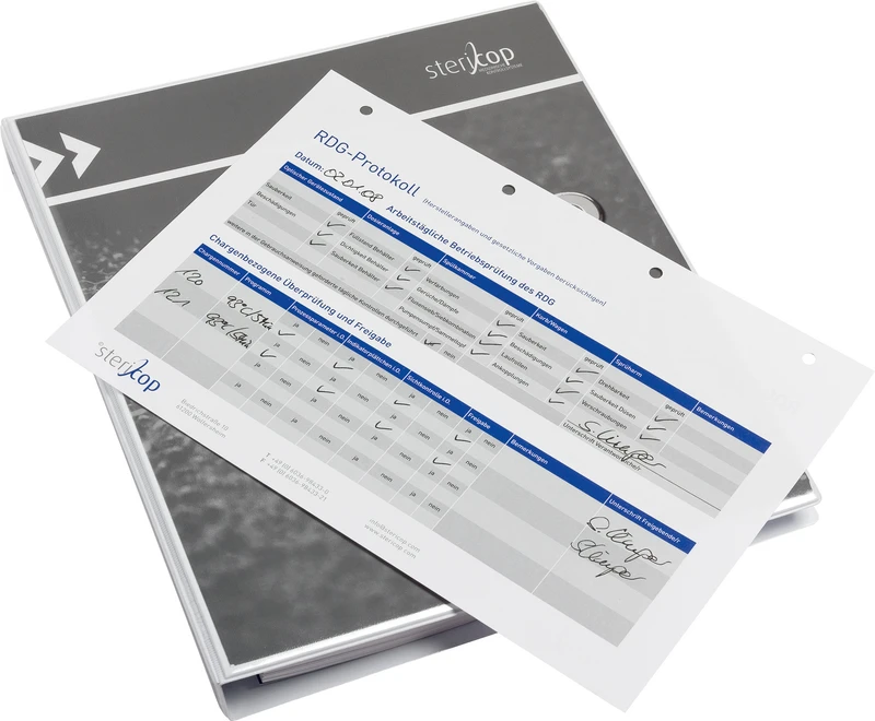 Formblätter RDG-Tagebuch  Packung  125 Stück