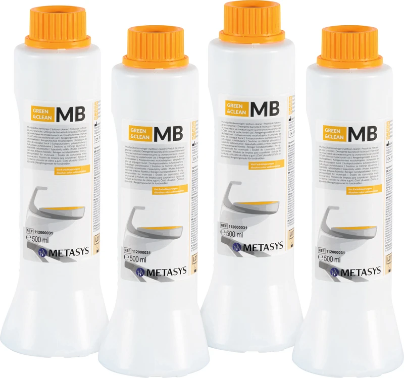 GREEN&CLEAN MB   Nachfüllpackung 2  4 x 500 ml Flasche Reinigungsmittel
