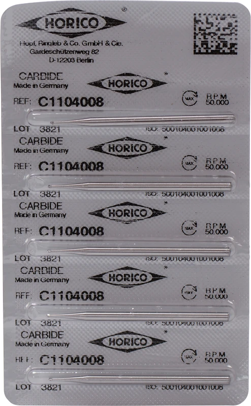 HM-Bohrer C1  Packung  5 Stück HP, Figur 001, ISO 008